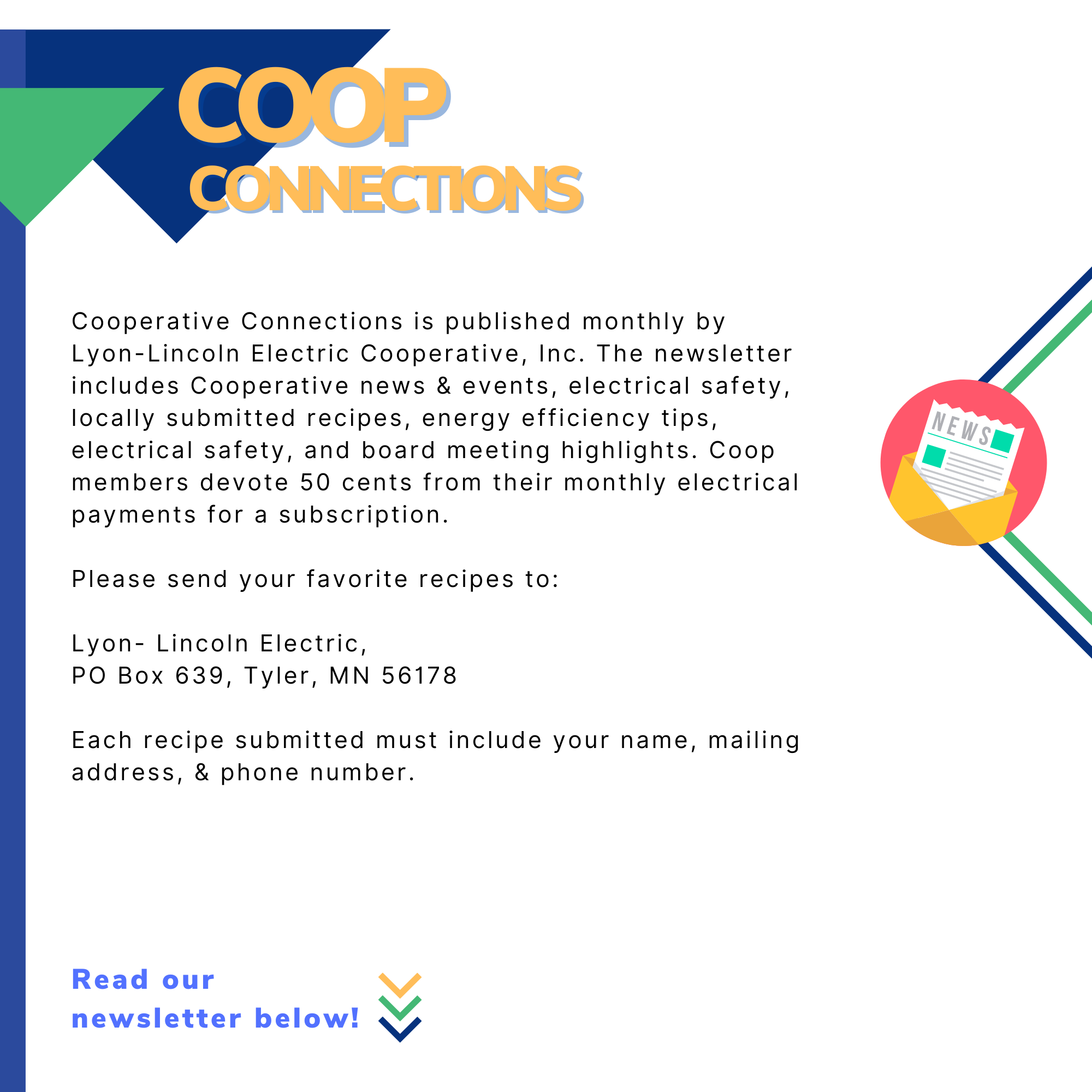 Coop Connections Lyon Lincoln Electric Cooperative Inc